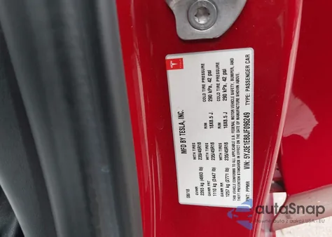 2018 Tesla Model 3 from USA, damaged, VIN 5YJ3E1EB8JF096249